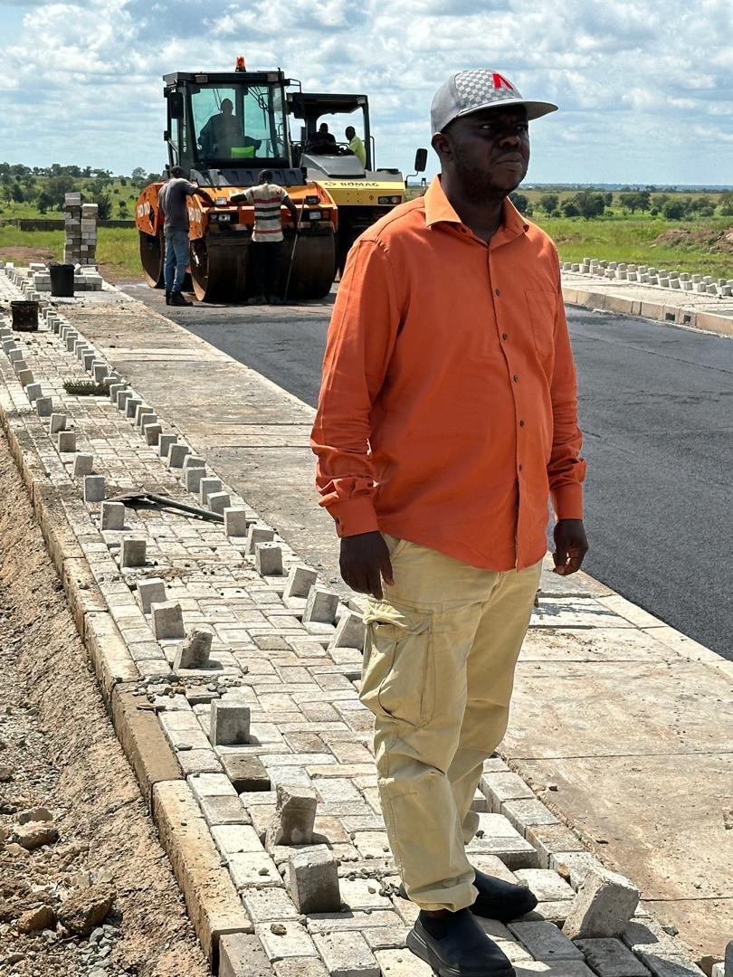 On-site paving